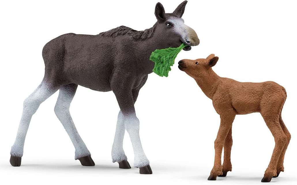 Schleich 42629 - Ælg Familie - Wild Life