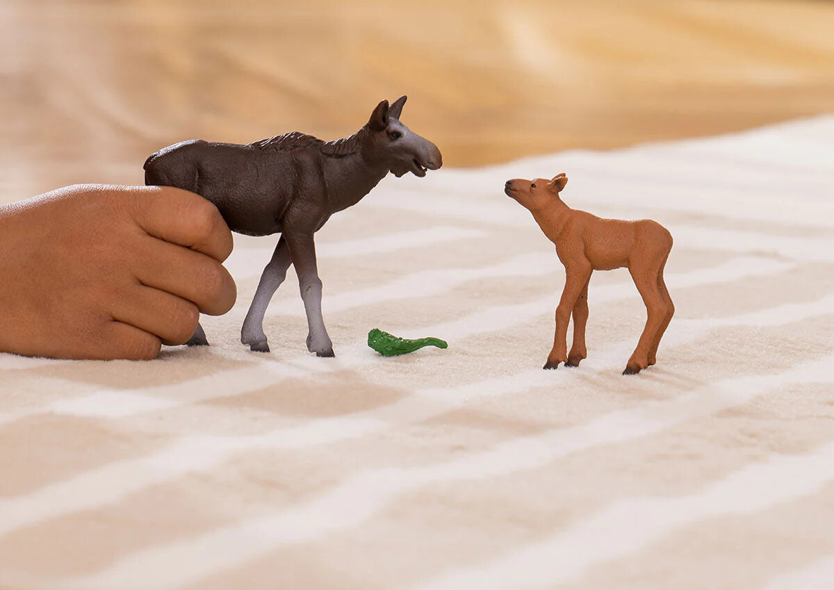 Schleich 42629 - Ælg Familie - Wild Life