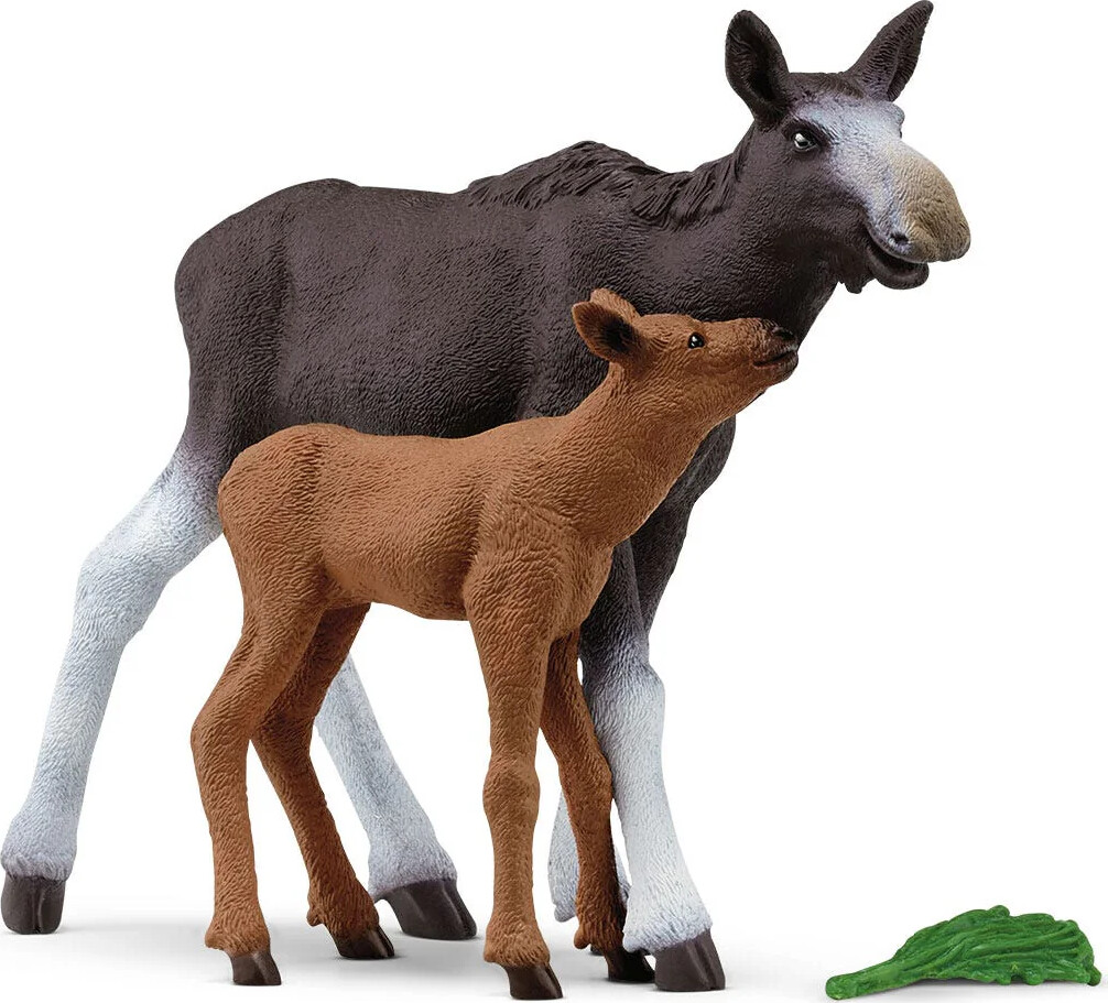 Schleich 42629 - Ælg Familie - Wild Life