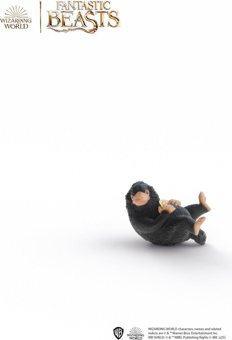 Schleich - Fantastic Beasts - Niffler Med Guld - Figur - 14905