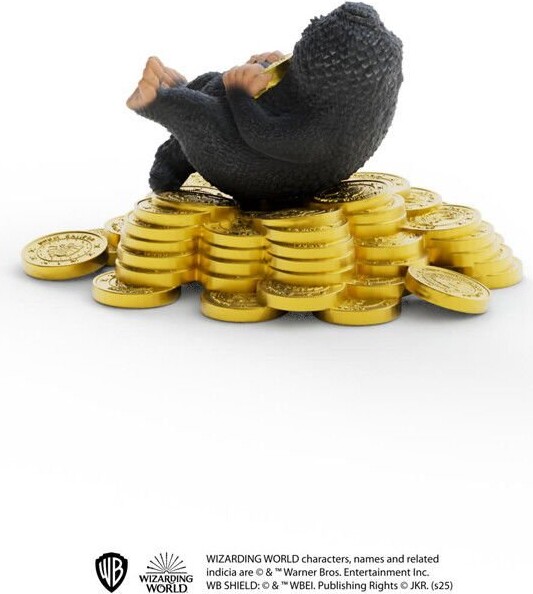 Schleich - Fantastic Beasts - Niffler Med Guld - Figur - 14905