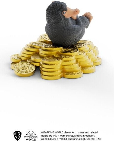 Schleich - Fantastic Beasts - Niffler Med Guld - Figur - 14905