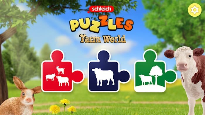 Schleich Puzzles Farm World