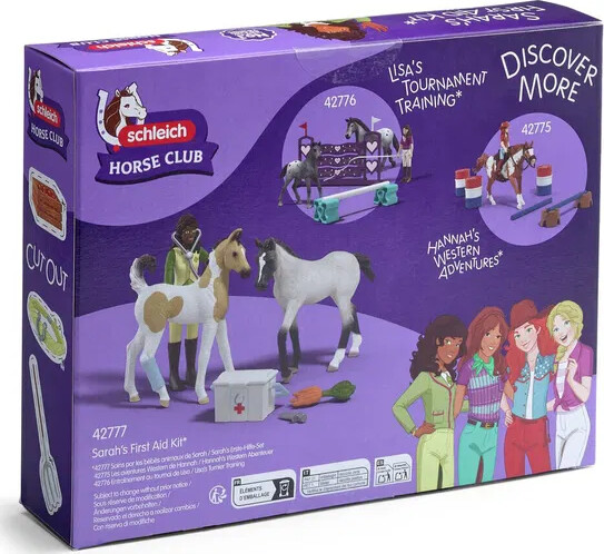 Schleich 42777 - Sarah S First Aid Kit - Heste Figurer - Horse Club