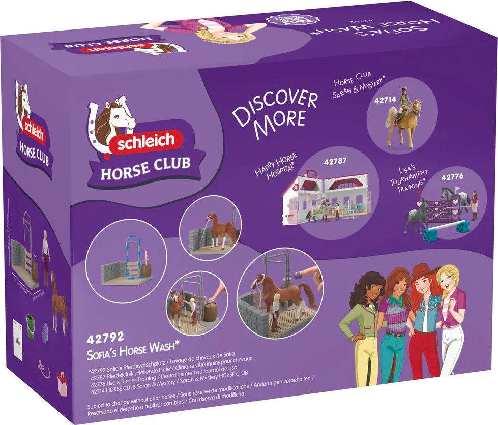 Schleich 42792 - Sofia S Horse Wash - Hestevask - Horse Club