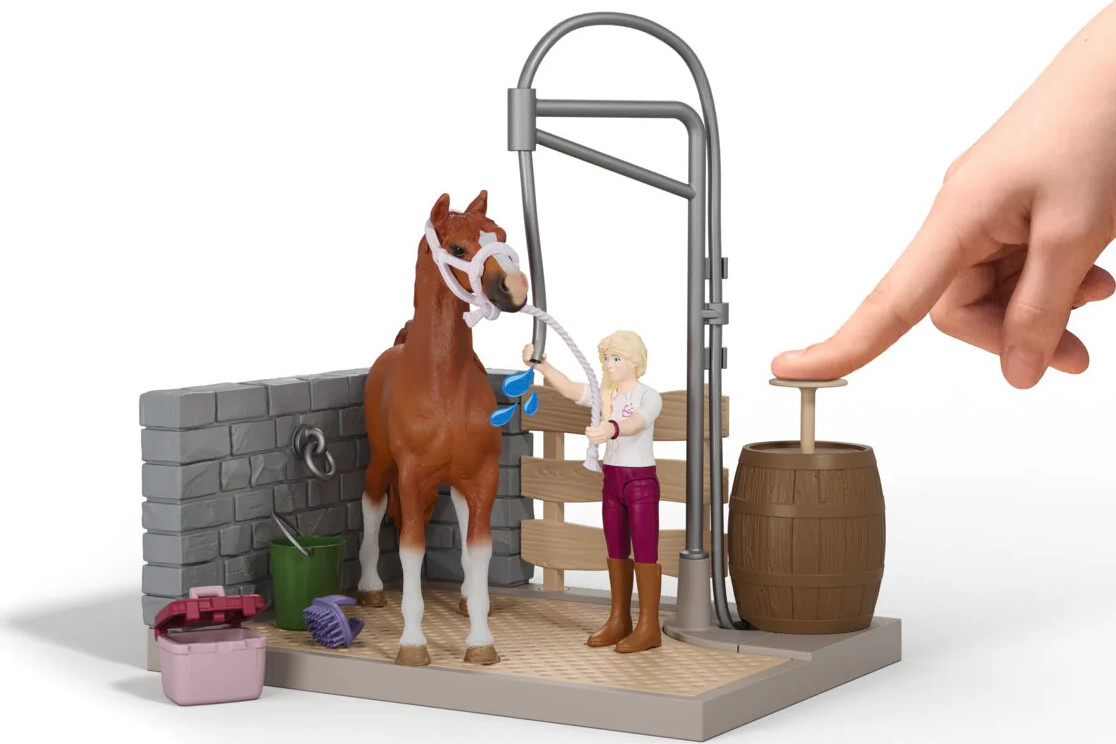 Schleich 42792 - Sofia S Horse Wash - Hestevask - Horse Club
