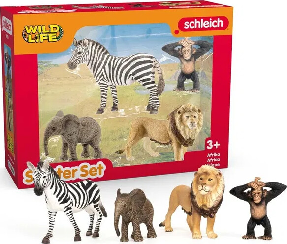 Schleich 42721 - Starter Set - Afrika Figurer - Wild Life