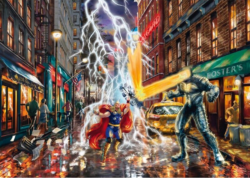 Schmidt - Thomas Kinkade Marvel - Thor 1000 Pieces