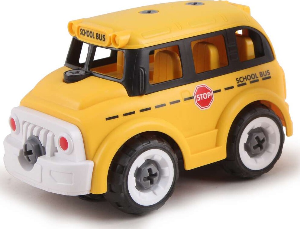 Fjernstyret Bus Med Lyd Og Skruetrækker - Contruck