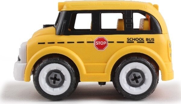 Fjernstyret Bus Med Lyd Og Skruetrækker - Contruck