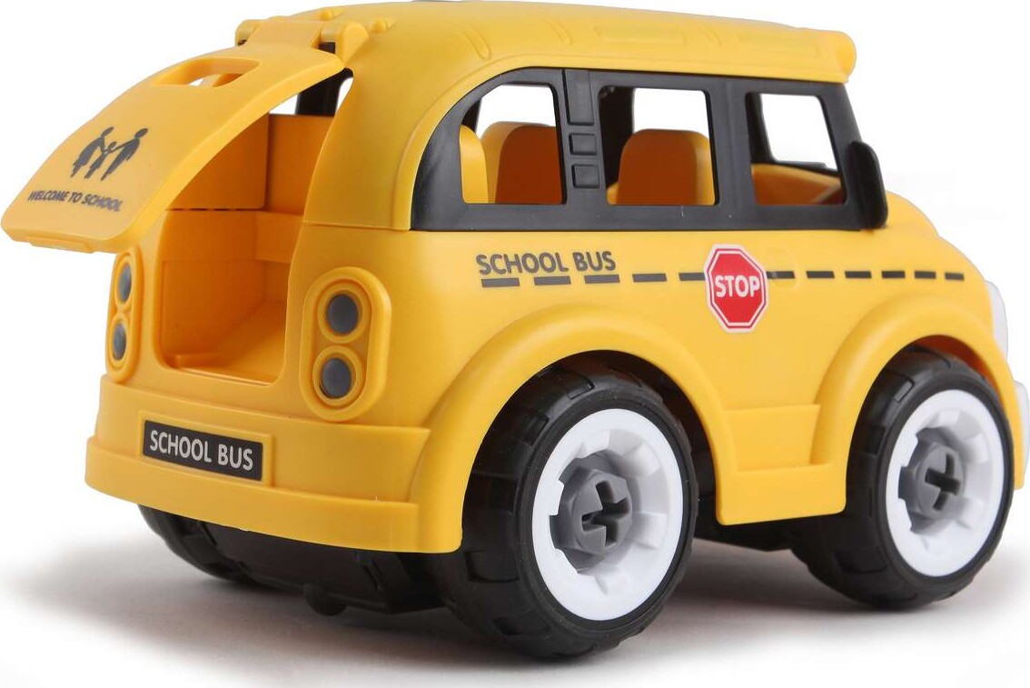 Fjernstyret Bus Med Lyd Og Skruetrækker - Contruck