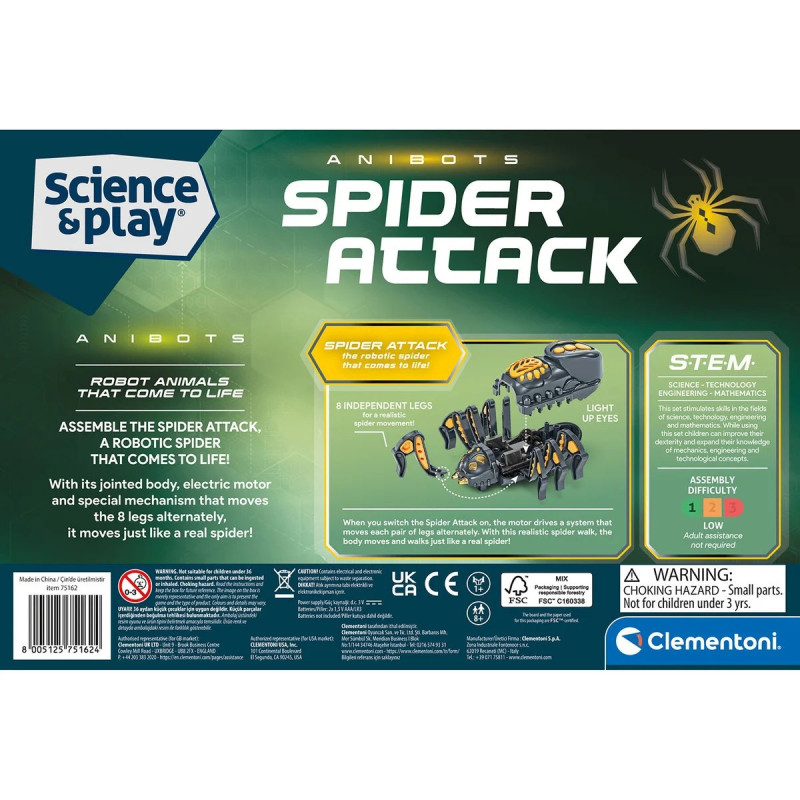 Science And Play Spider Attack Robot