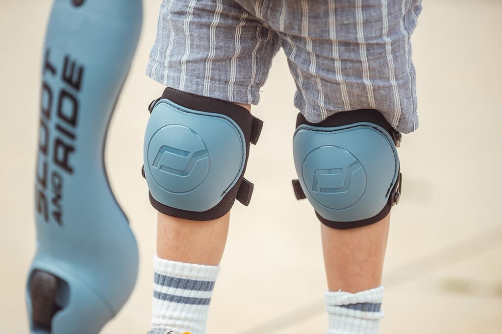 Scoot And Ride - Beskyttelsessæt Til Børn - S - Steel