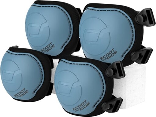 Scoot And Ride - Beskyttelsessæt Til Børn - S - Steel