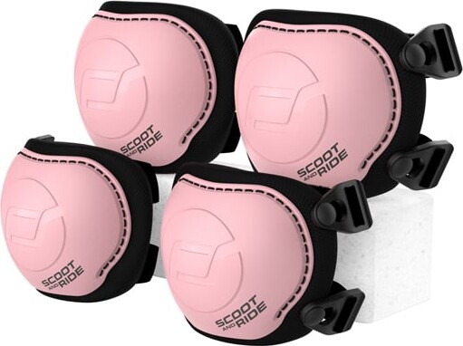 Scoot And Ride - Beskyttelsessæt Til Børn - Xs - Rosa