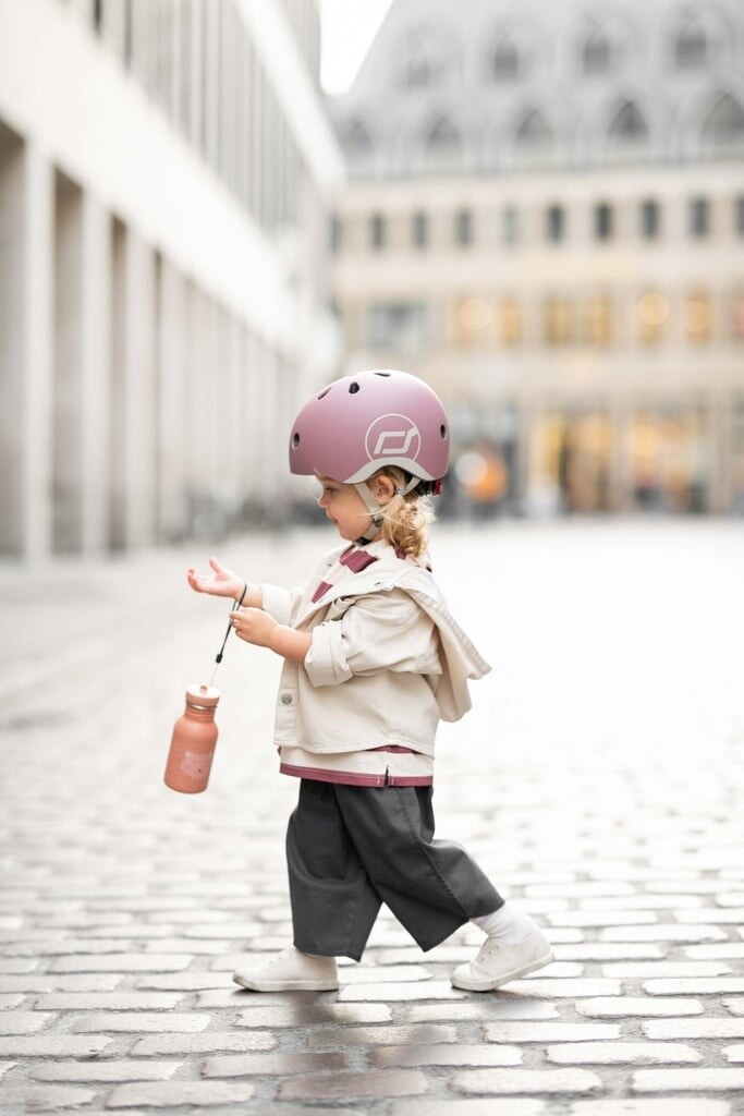 Scoot And Ride - Cykelhjelm Til Børn - Xxs - 45-51 Cm - Wildberry