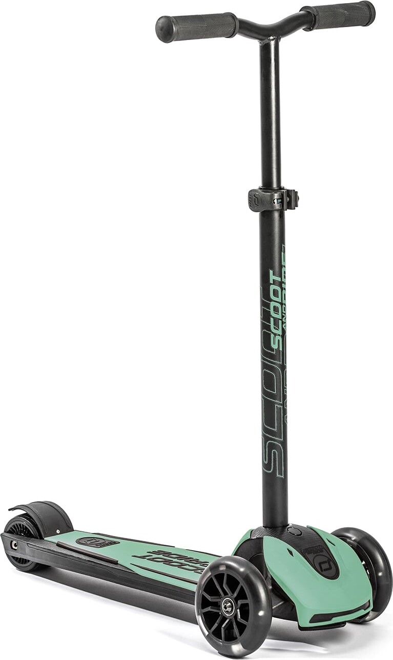 Scoot And Ride - Highwaykick 5 Led - Løbehjul Til Børn - Forest