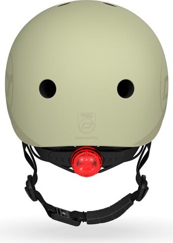 Scoot And Ride - Cykelhjelm Til Børn - S-M - 51-55 Cm - Olive