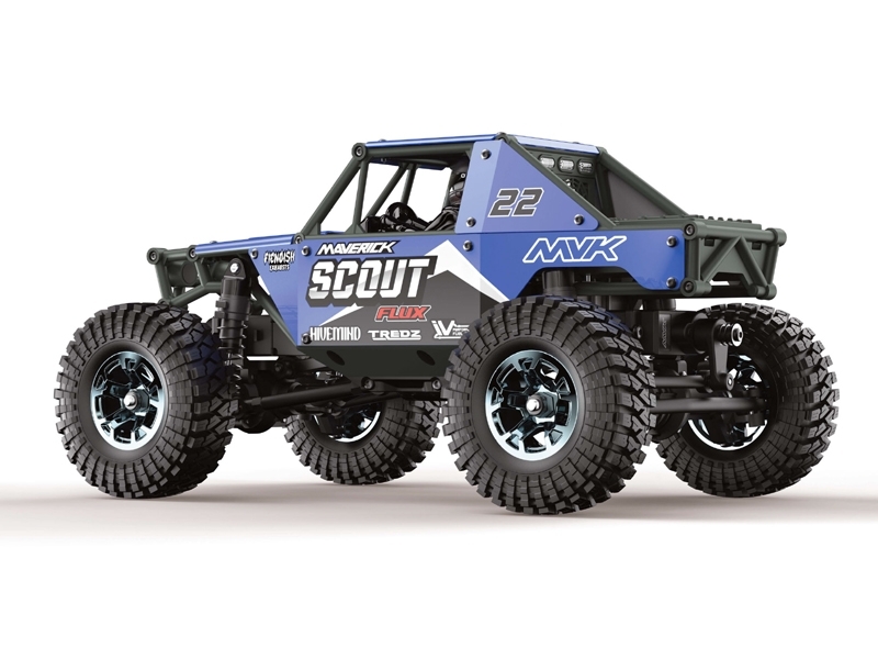 Maverick Rc - Scout-24 Flux Rc Rock Crawler - Blå - Mv151303