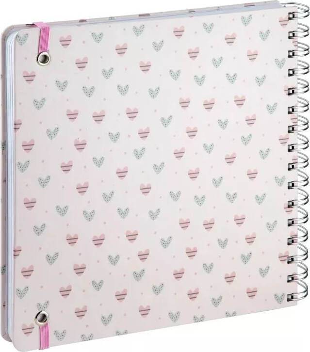 Scrapbog - 20 5 X 20 5 Cm - 80 Sider