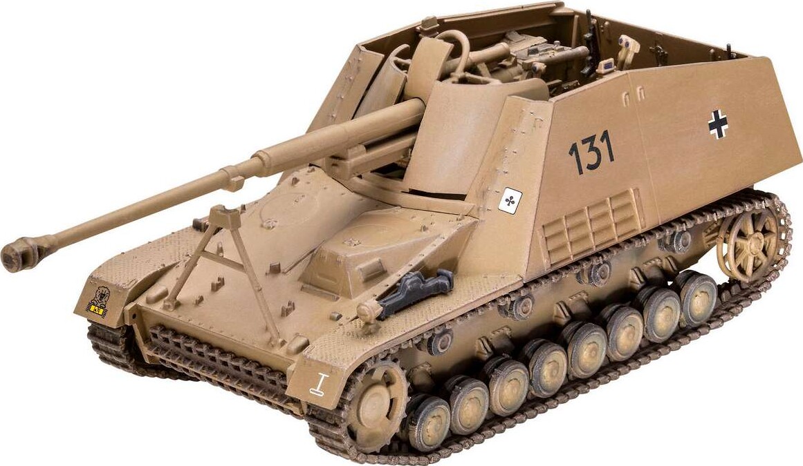 Revell - Sdkfz 164 Nashorn Modeltank - 1 72 - Level 4 - 03358