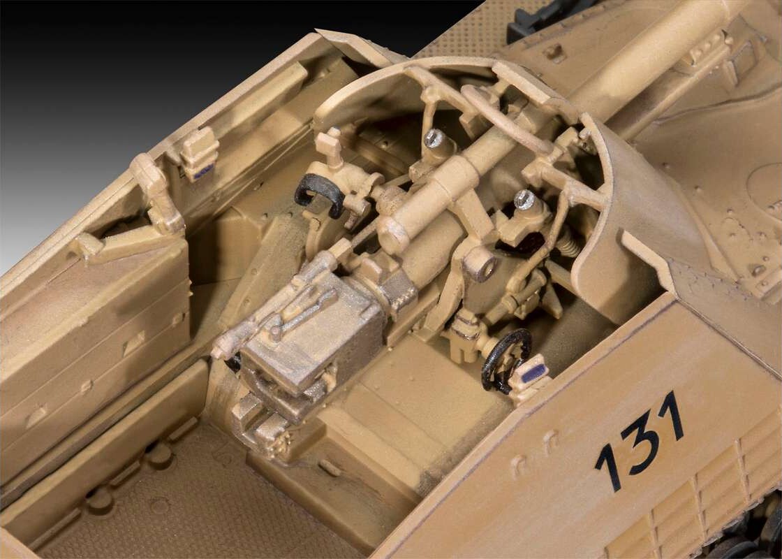 Revell - Sdkfz 164 Nashorn Modeltank - 1 72 - Level 4 - 03358