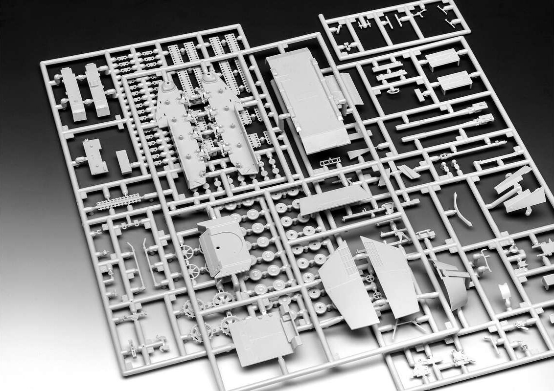 Revell - Sdkfz 164 Nashorn Modeltank - 1 72 - Level 4 - 03358