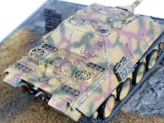 Revell - Sdkfz 173 Jagdpanther Tank Byggesæt - 1 76 - 03232