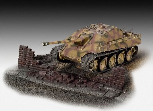 Revell - Sdkfz 173 Jagdpanther Tank Byggesæt - 1 76 - 03232