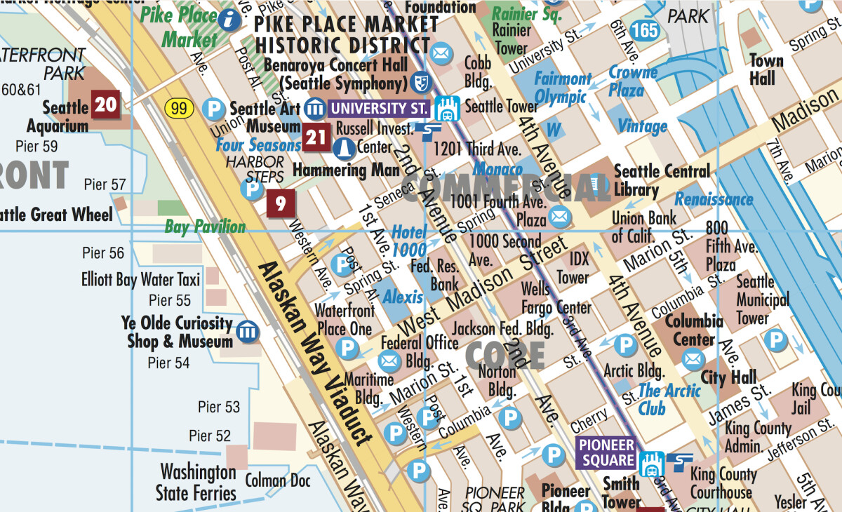 Seattle - Borch Maps