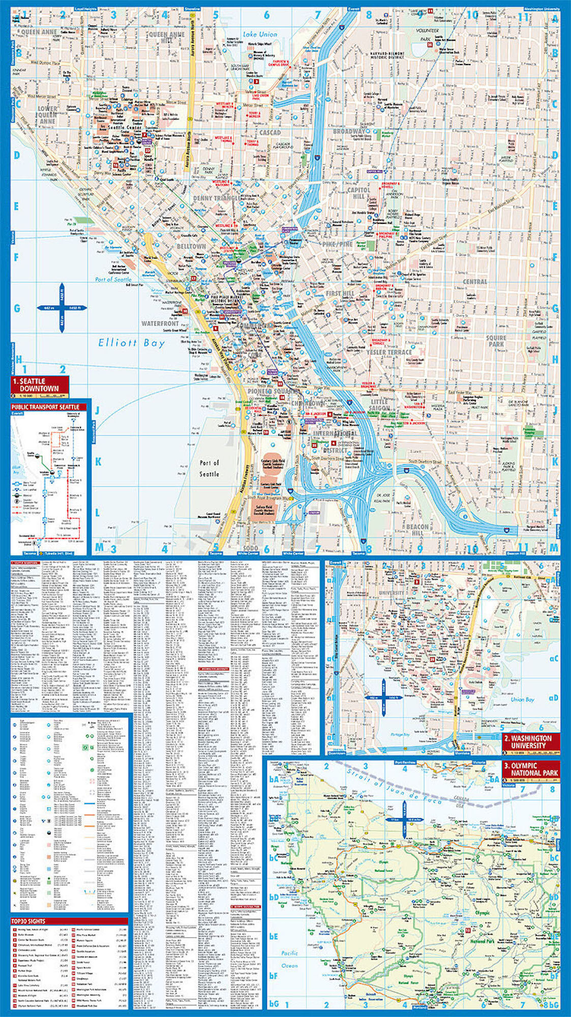 Seattle - Borch Maps