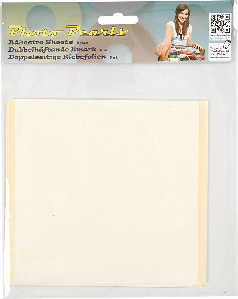 Selvklæbende Ark - Str 15X15 Cm - Medium - 8 Ark