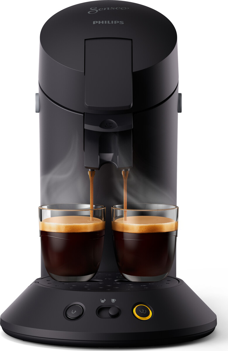 Senseo - Original Plus Kaffemaskine Csa21061 - 1-2 Kopper Cremet Skum Med
