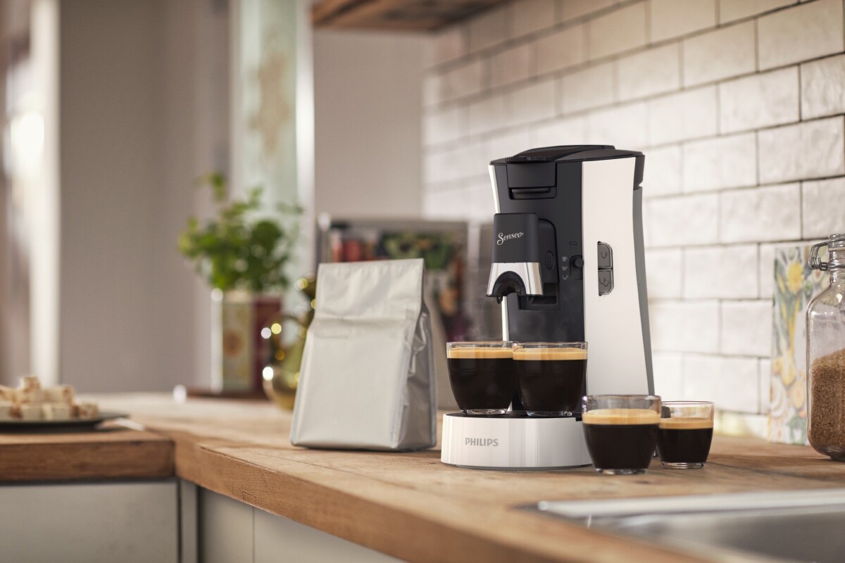Philips - Senseo Select Kaffemaskine - Csa23001 - Hvid
