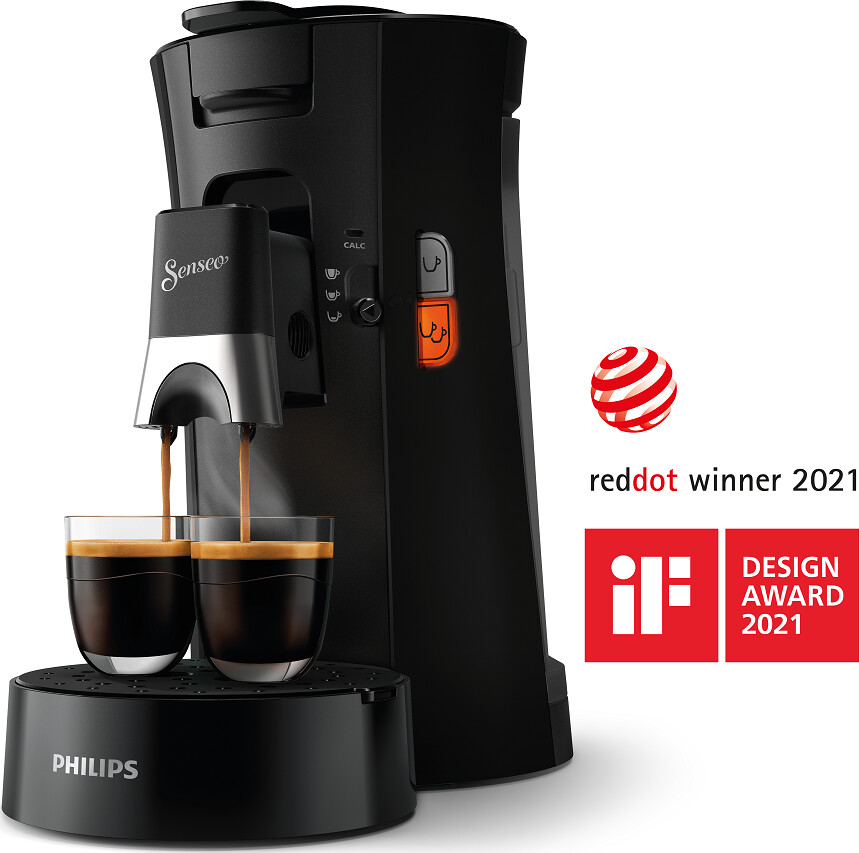 Philips Senseo - Select Kaffemaskine Csa23061 - Sort