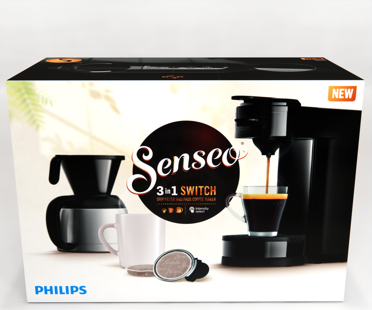 Senseo - Switch Kaffemaskine - Hd659460 - Sort