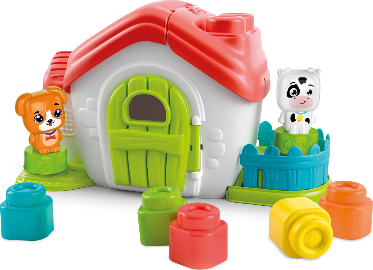 Clementoni - Soft Clemmy Sanselegetøj - Bondegård