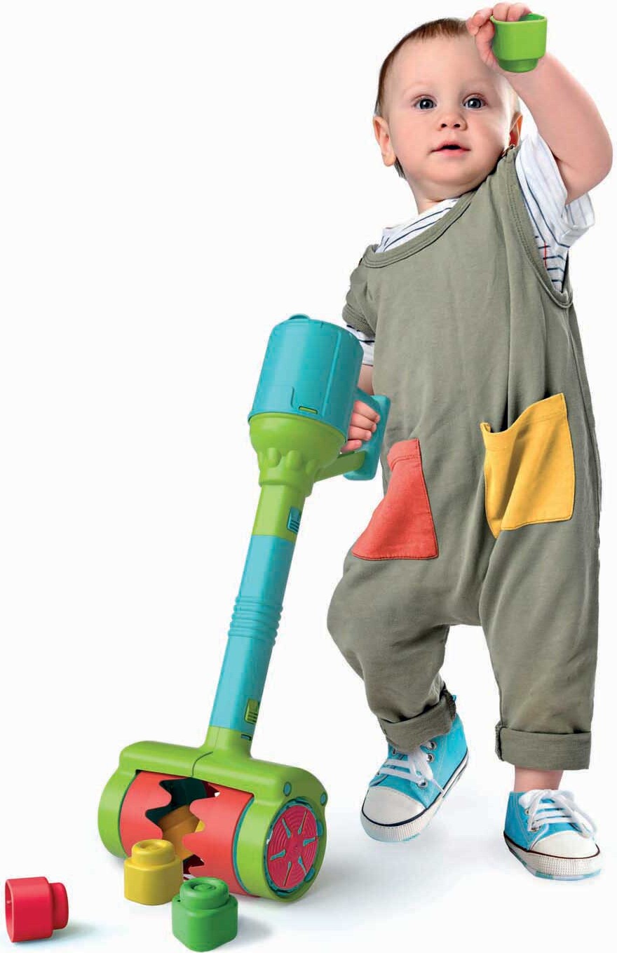 Clementoni - Sensory Roller Vacuum - Touch Play