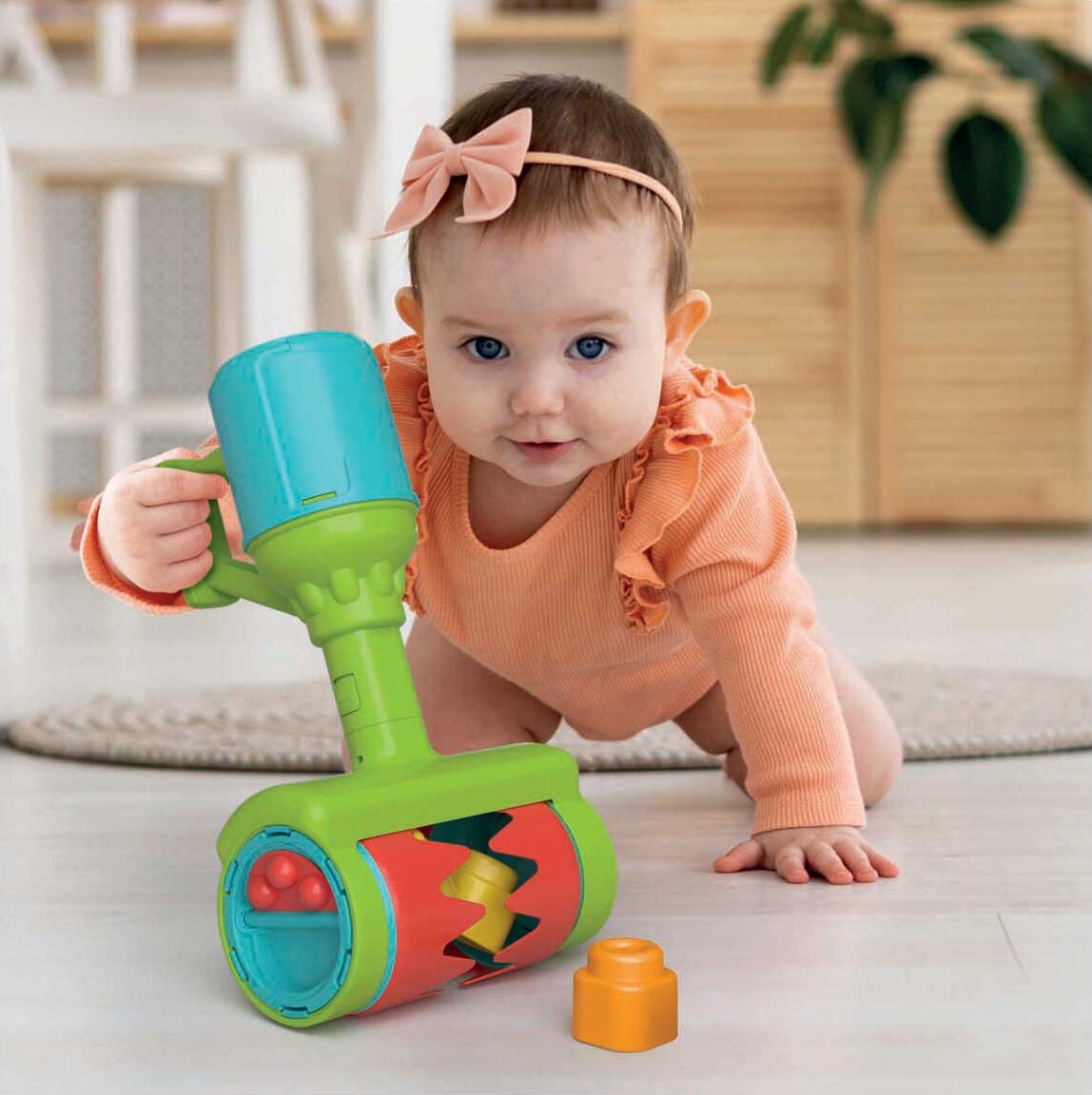 Clementoni - Sensory Roller Vacuum - Touch Play