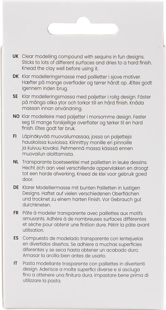 Sequin Clay - Blågrøn Harmoni - 3X60 G