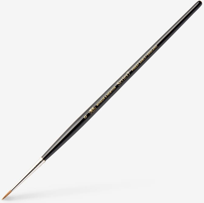 Winsor Newton - Series 7 Kolinsky Sable Brush 7-0 - Malerpensel