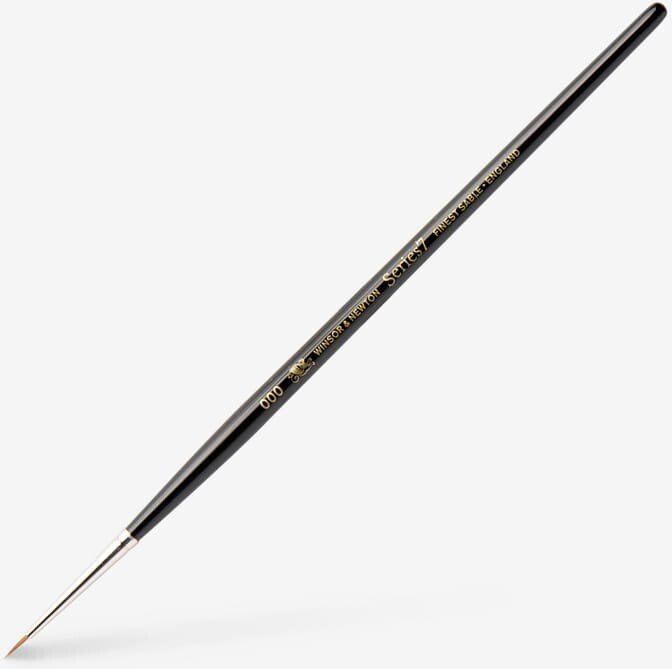 Winsor Newton - Series 7 Kolinsky Sable Brush 7-000 - Malerpensel