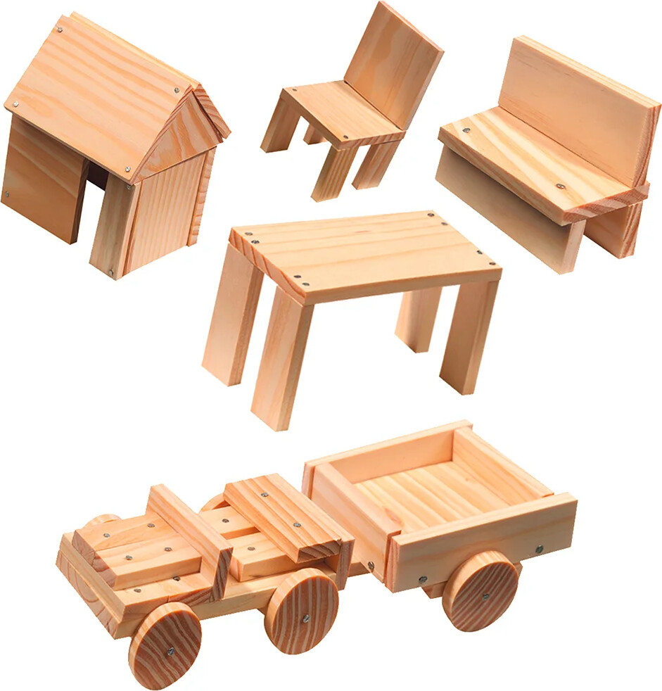 Ses - Byggesæt I Træ