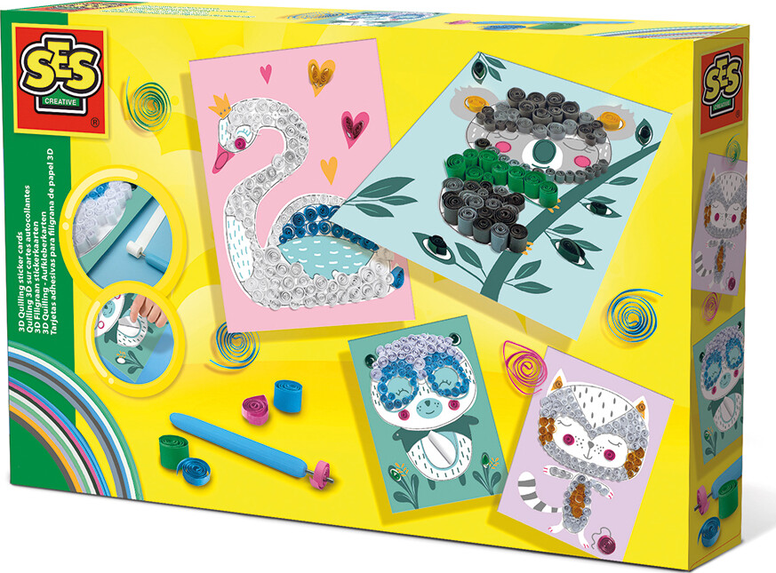 Ses Creative - 3D-Kort Quilling
