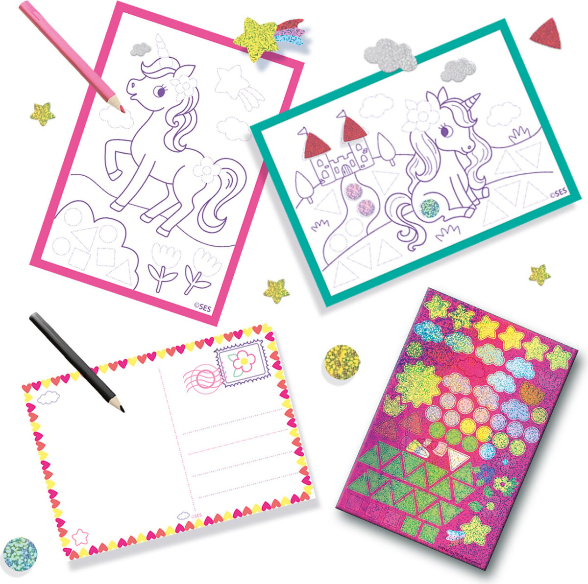 Ses Creative - 5 Activities Travel Bag - S02401