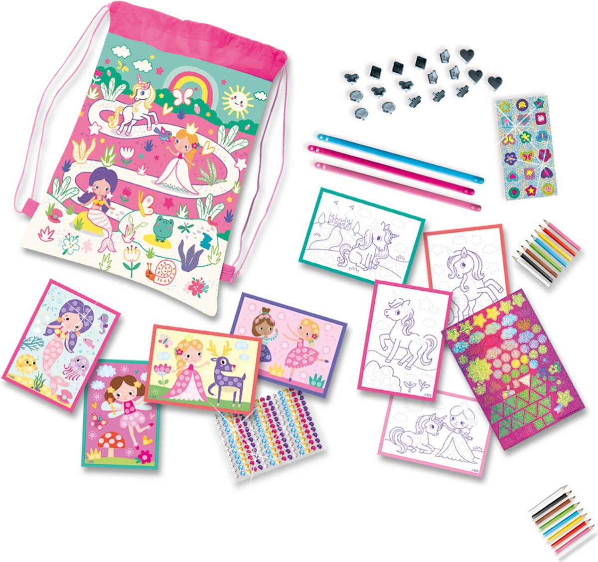 Ses Creative - 5 Activities Travel Bag - S02401