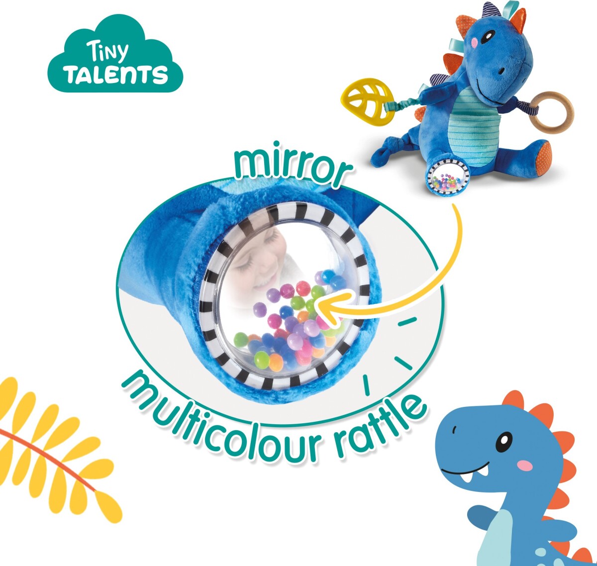 Ses Creative - Dinosaur Aktivitetsbamse - T-Rex