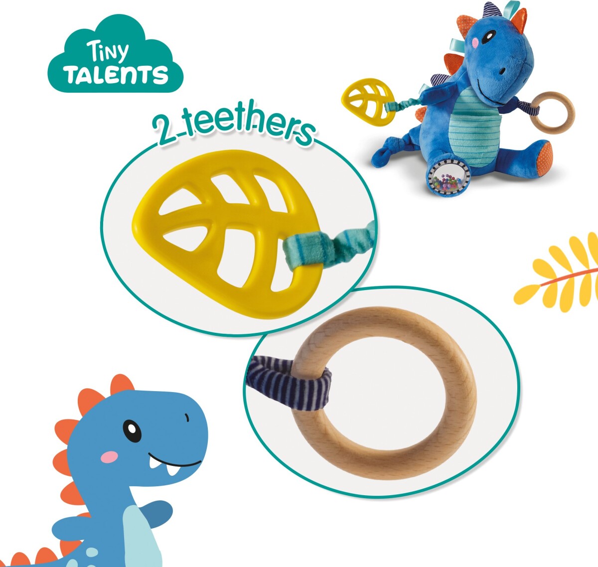 Ses Creative - Dinosaur Aktivitetsbamse - T-Rex