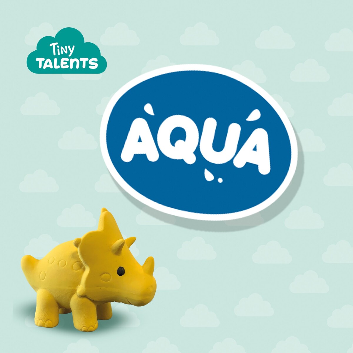 Ses Creative Badelegetøj - Triceratops Badedyr - Gul