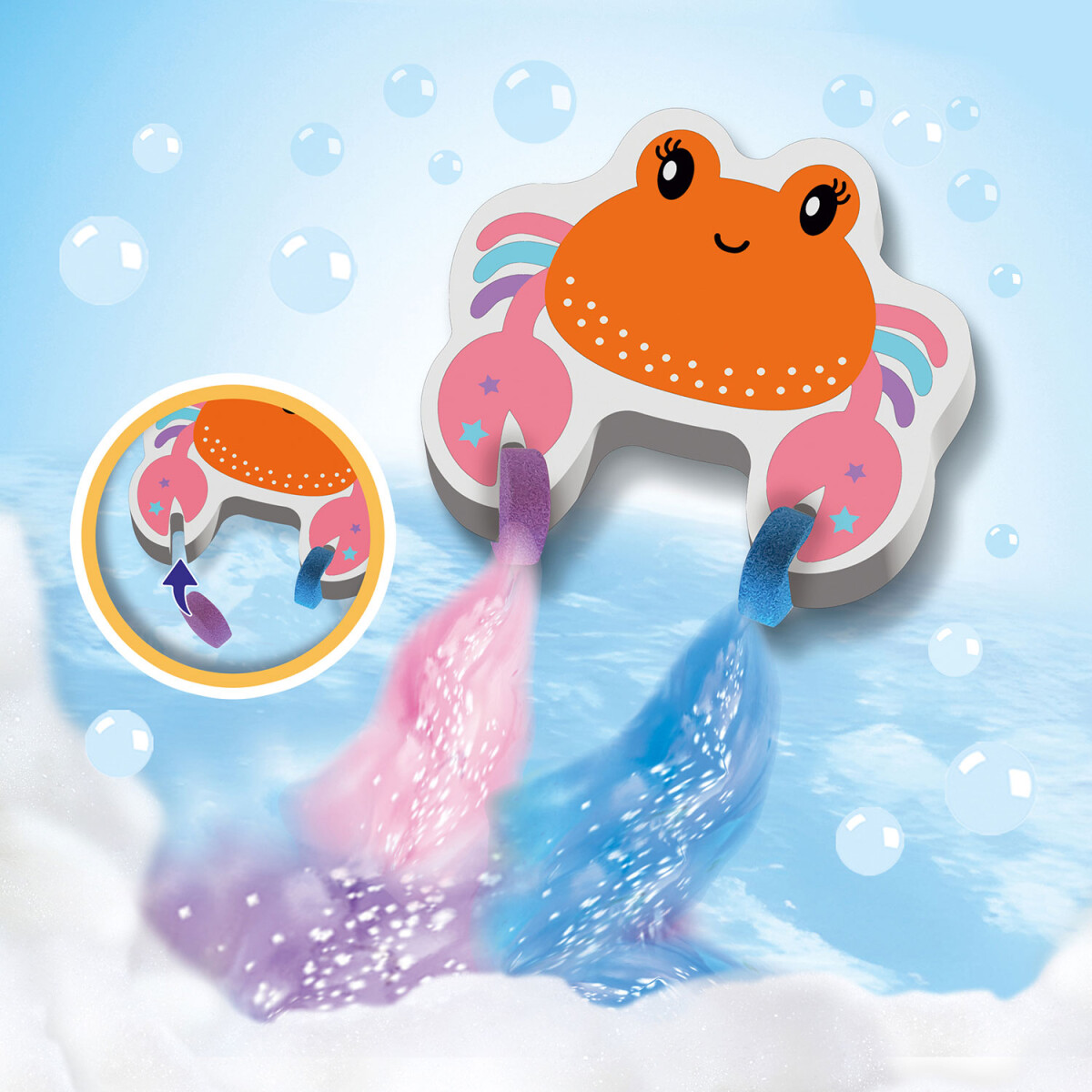 Ses Creative - Badeleg - Krabbe Med Badfarver